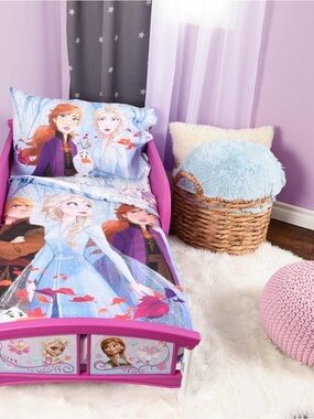 Disney Frozen 3pc Toddler Kids Bedding Set